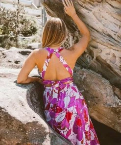 LABEL OF LOVE Candy Maxi Dress - Pink