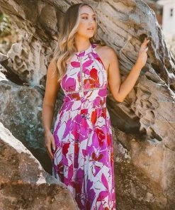 LABEL OF LOVE Candy Maxi Dress - Pink 9 LABEL OF LOVE Candy Maxi Dress - Pink