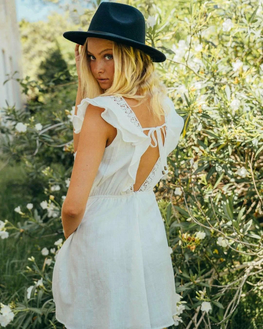 PAPER HEART Tree Tops Dress - White 3 PAPER HEART Tree Tops Dress - White