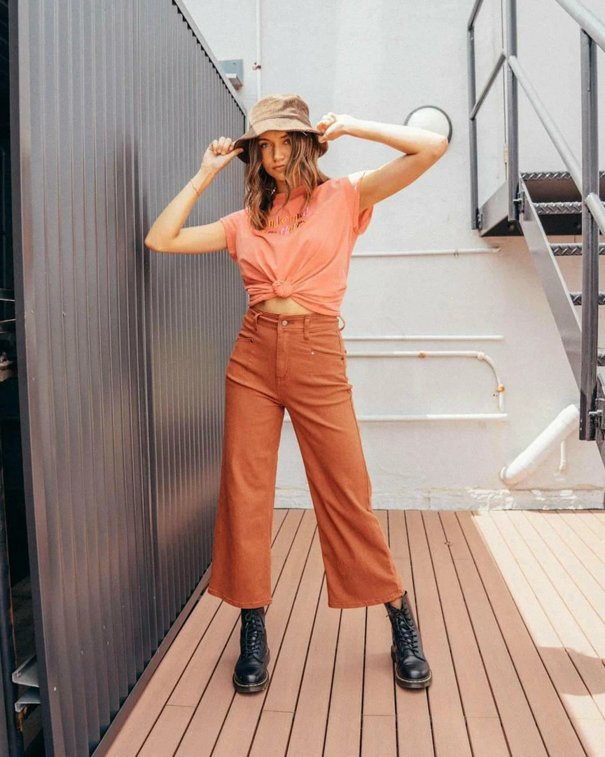 PAPER HEART Smile Tee - Peach 2 PAPER HEART Smile Tee - Peach