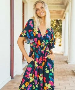 LABEL OF LOVE Addison Maxi Dress - Multi