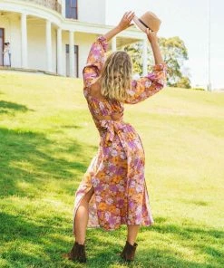 PAPER HEART Annalise Skirt - Retro Floral Bottoms