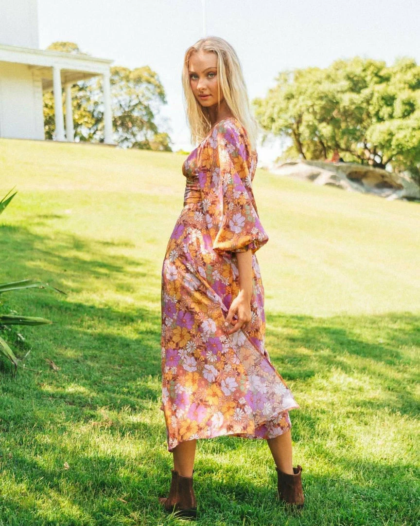 PAPER HEART Tops Annalise Top - Retro Floral 7 PAPER HEART Tops Annalise Top - Retro Floral