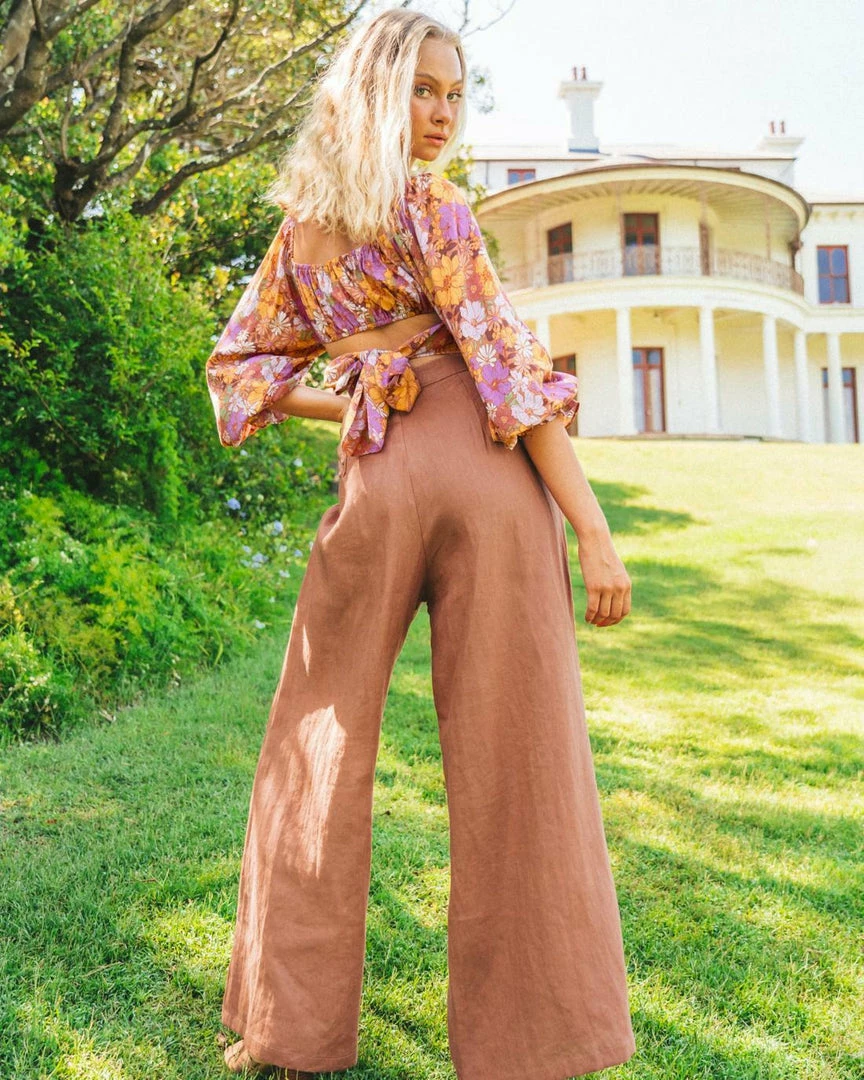 PAPER HEART Tops Annalise Top - Retro Floral 6 PAPER HEART Tops Annalise Top - Retro Floral