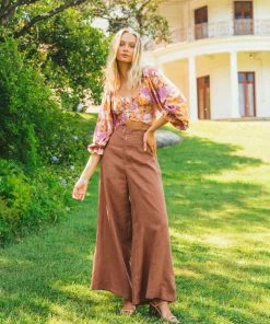 PAPER HEART Tops Annalise Top - Retro Floral 14 PAPER HEART Tops Annalise Top - Retro Floral