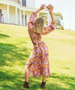 PAPER HEART Annalise Skirt - Retro Floral Bottoms