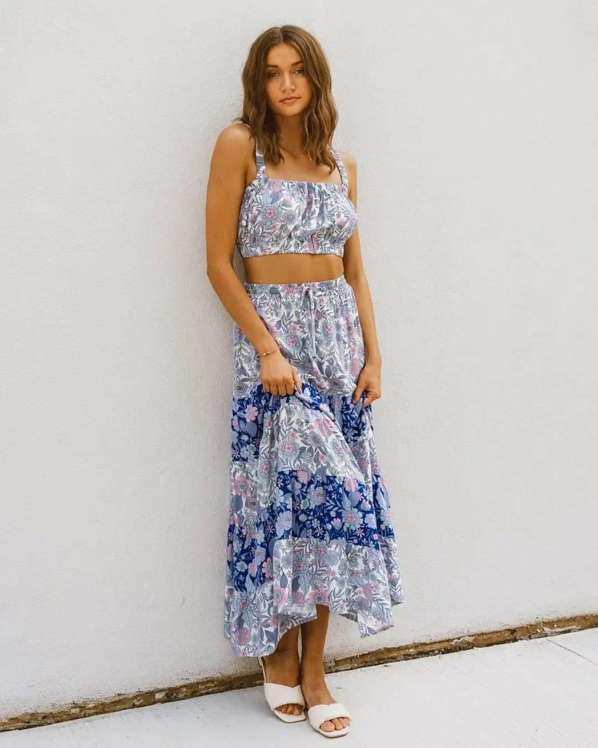 PAPER HEART Clarissa Crop Top - Skies Tops 9 PAPER HEART Clarissa Crop Top - Skies Tops