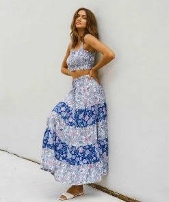 PAPER HEART Clarissa Crop Top - Skies Tops 11 PAPER HEART Clarissa Crop Top - Skies Tops