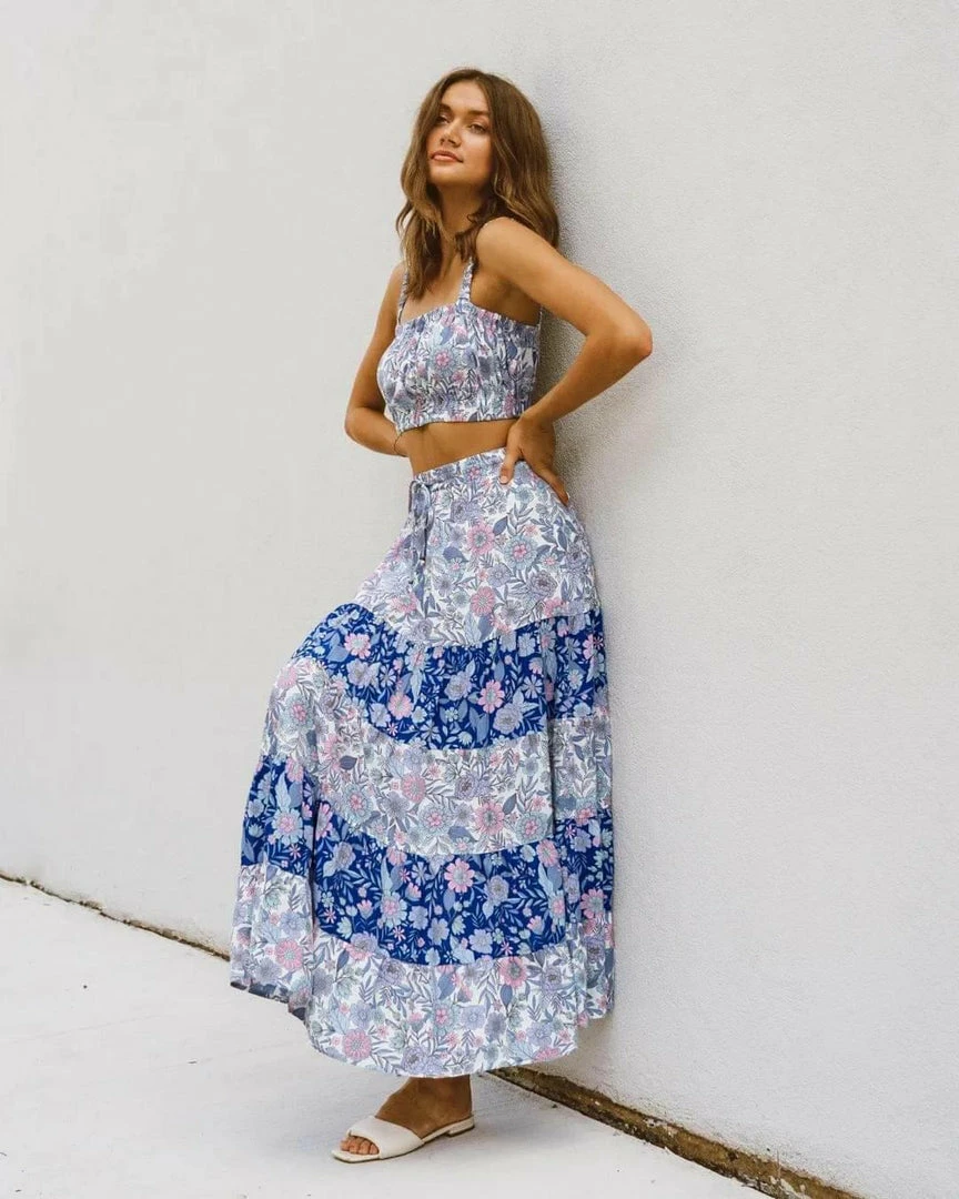 PAPER HEART Clarissa Crop Top - Skies Tops 3 PAPER HEART Clarissa Crop Top - Skies Tops