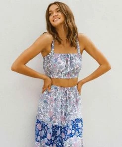 PAPER HEART Clarissa Crop Top - Skies Tops 13 PAPER HEART Clarissa Crop Top - Skies Tops