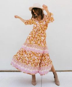 PAPER HEART Dresses Mairead Maxi Dress - Retro Floral