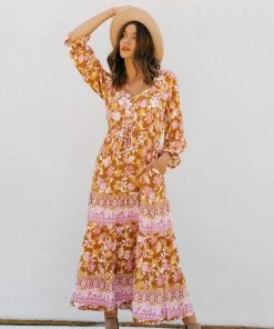 PAPER HEART Dresses Mairead Maxi Dress - Retro Floral