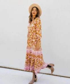 PAPER HEART Dresses Mairead Maxi Dress - Retro Floral