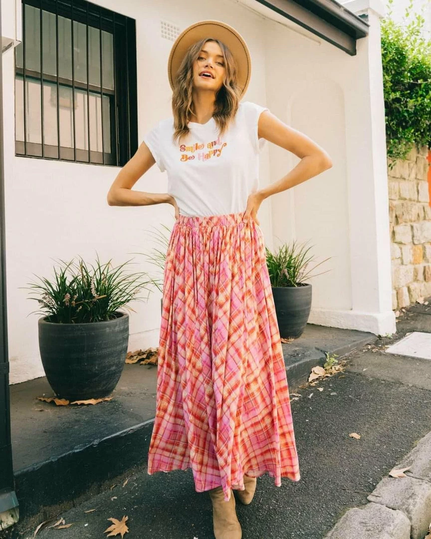 PAPER HEART Bottoms Briella Skirt - Candy 4 PAPER HEART Bottoms Briella Skirt - Candy