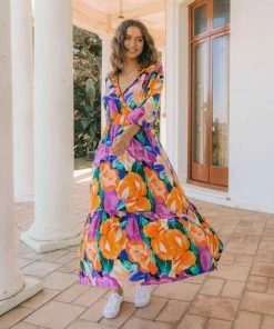 LABEL OF LOVE Bilou Maxi Dress