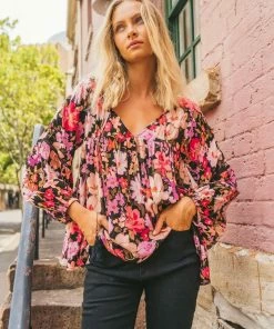 LABEL OF LOVE Bronte Top - Flower Goddess