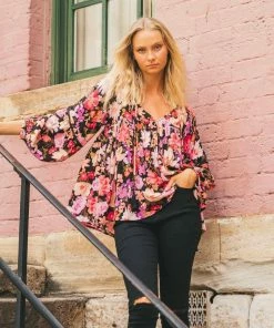 LABEL OF LOVE Bronte Top - Flower Goddess