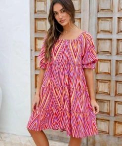 LABEL OF LOVE Mimi Mini Dress - Multi Dresses