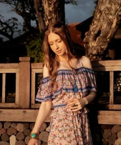 Tulle And Batiste Tops Jolie Crop Top - Dawn Pink - Preorder