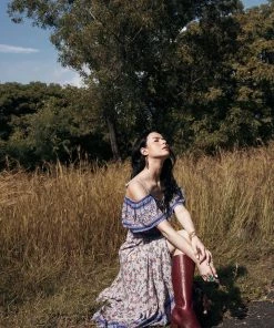 Tulle And Batiste Jolie Crop Top - Lavender Grey - Preorder