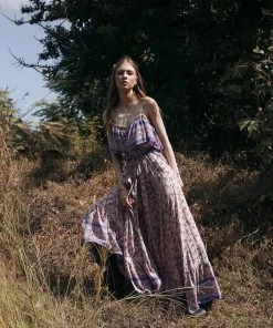 Tulle And Batiste Jolie Maxi Dress - Dawn Pink - Preorder 12 Tulle And Batiste Jolie Maxi Dress - Dawn Pink - Preorder