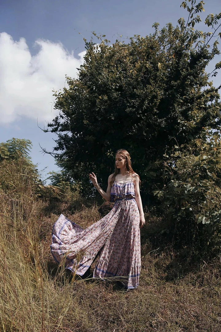 Tulle And Batiste Jolie Maxi Dress - Dawn Pink - Preorder 6 Tulle And Batiste Jolie Maxi Dress - Dawn Pink - Preorder