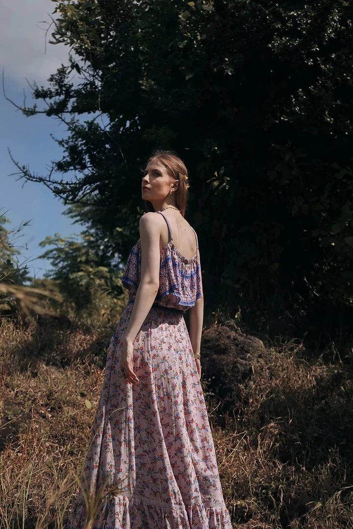 Tulle And Batiste Jolie Maxi Dress - Dawn Pink - Preorder 7 Tulle And Batiste Jolie Maxi Dress - Dawn Pink - Preorder