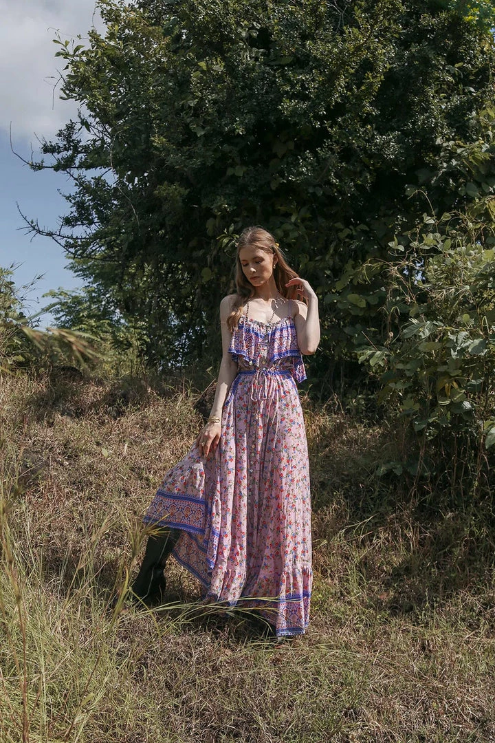 Tulle And Batiste Jolie Maxi Dress - Dawn Pink - Preorder 1 Tulle And Batiste Jolie Maxi Dress - Dawn Pink - Preorder
