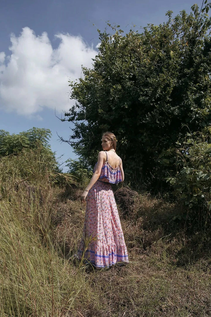 Tulle And Batiste Jolie Maxi Dress - Dawn Pink - Preorder 2 Tulle And Batiste Jolie Maxi Dress - Dawn Pink - Preorder