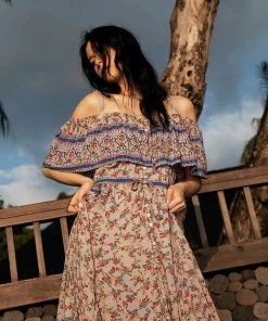 Tulle And Batiste Jolie Maxi Dress - Lavender Grey - Preorder 12 Tulle And Batiste Jolie Maxi Dress - Lavender Grey - Preorder