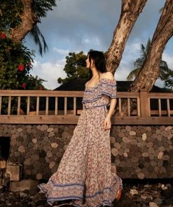 Tulle And Batiste Jolie Maxi Dress - Lavender Grey - Preorder 14 Tulle And Batiste Jolie Maxi Dress - Lavender Grey - Preorder