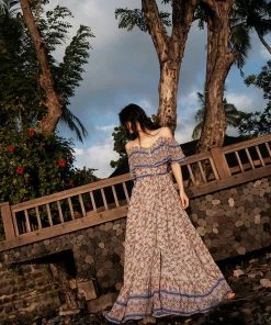 Tulle And Batiste Jolie Maxi Dress - Lavender Grey - Preorder 15 Tulle And Batiste Jolie Maxi Dress - Lavender Grey - Preorder