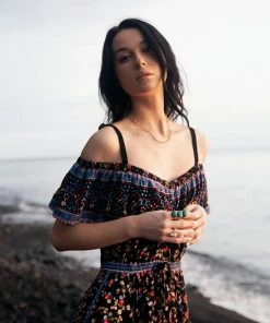 Tulle And Batiste Jolie Maxi Dress - Moonless Night - Preorder Dresses