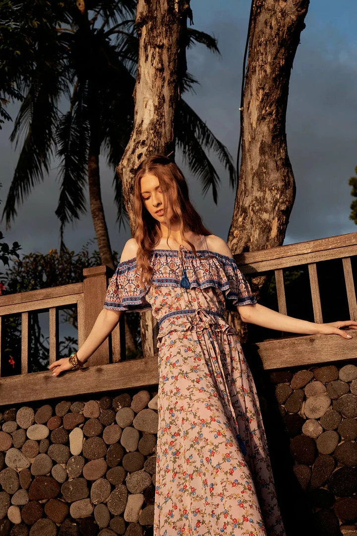 Tulle And Batiste Jolie Maxi Skirt - Dawn Pink - Preorder Bottoms 8 Tulle And Batiste Jolie Maxi Skirt - Dawn Pink - Preorder Bottoms