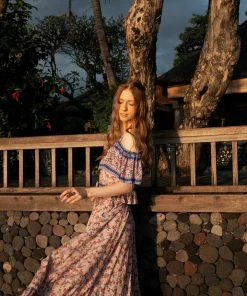 Tulle And Batiste Jolie Maxi Skirt - Dawn Pink - Preorder Bottoms