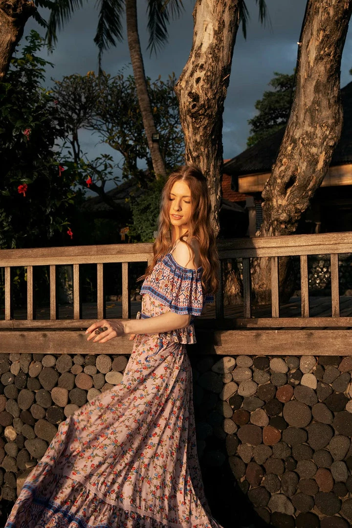 Tulle And Batiste Jolie Maxi Skirt - Dawn Pink - Preorder Bottoms 1 Tulle And Batiste Jolie Maxi Skirt - Dawn Pink - Preorder Bottoms