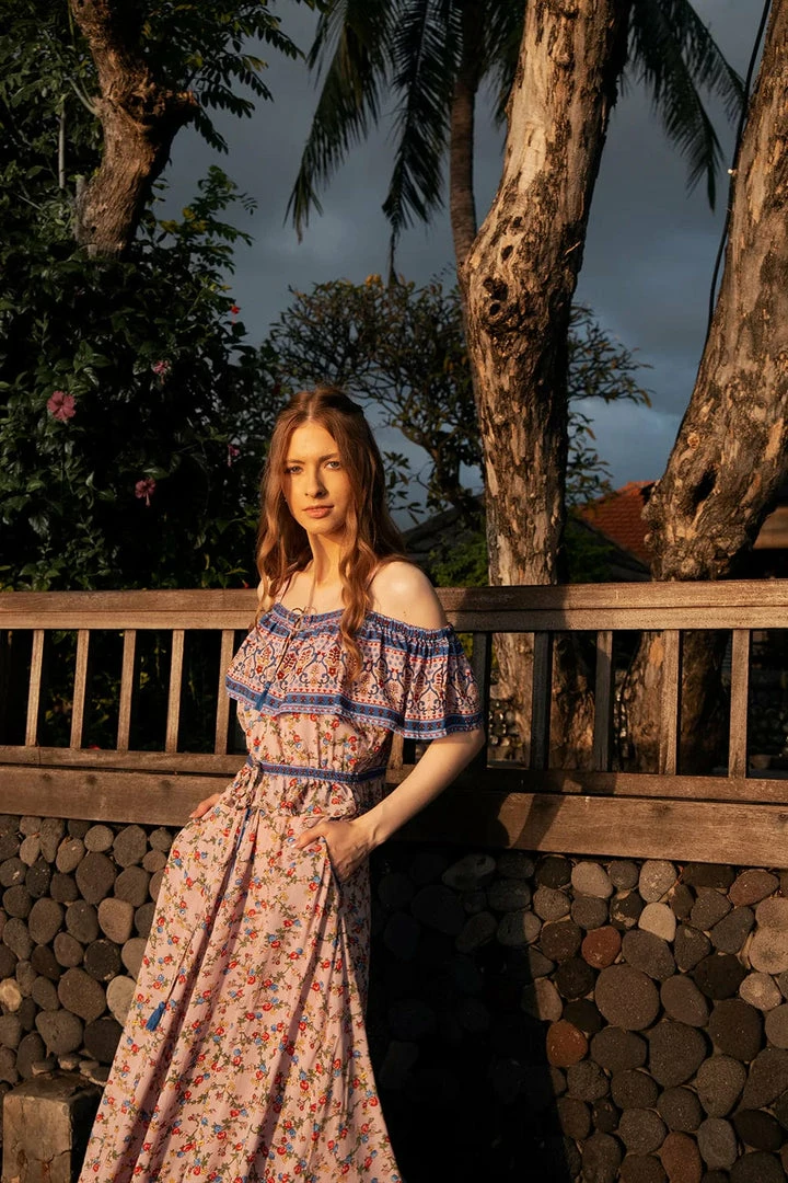 Tulle And Batiste Jolie Maxi Skirt - Dawn Pink - Preorder Bottoms 2 Tulle And Batiste Jolie Maxi Skirt - Dawn Pink - Preorder Bottoms