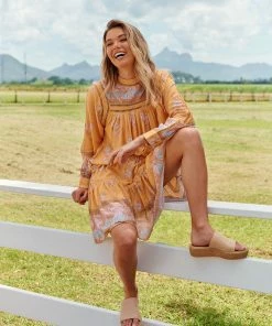 Jaase Mini Skirts Addie Mini Skirt - Mango Paper Crane 28 Jaase Mini Skirts Addie Mini Skirt - Mango Paper Crane