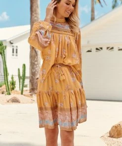 Jaase Mini Skirts Addie Mini Skirt - Mango Paper Crane 19 Jaase Mini Skirts Addie Mini Skirt - Mango Paper Crane