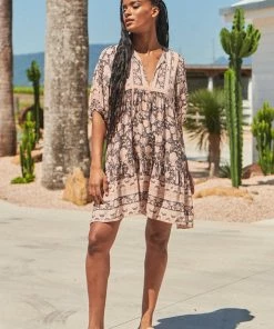 Jaase Alice Mini Dress - Quartz Dresses