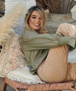 Jaase Tops Archie Top - Khaki