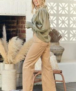 Jaase Tops Archie Top - Khaki