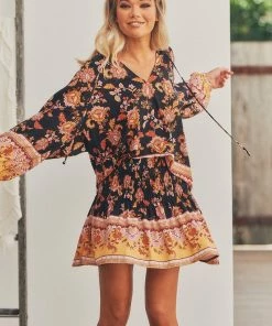 Jaase Becca Mini Skirt - Black Pheonix