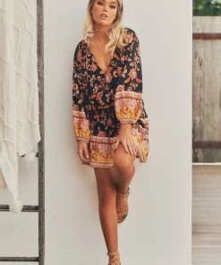 Jaase Becca Mini Skirt - Black Pheonix