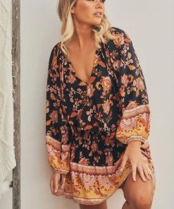 Jaase Becca Mini Skirt - Black Pheonix