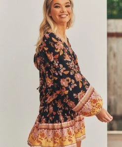 Jaase Becca Mini Skirt - Black Pheonix