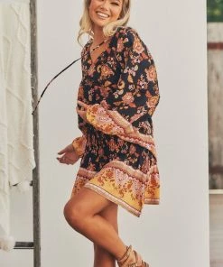 Jaase Becca Mini Skirt - Black Pheonix