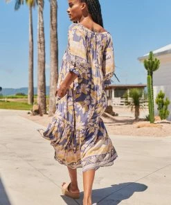 Jaase Blossom Midi Dress - Ray