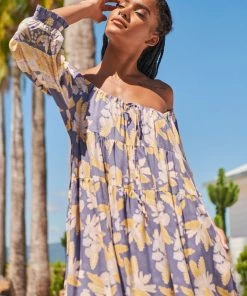 Jaase Blossom Midi Dress - Ray