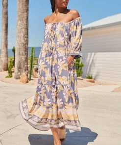 Jaase Blossom Midi Dress - Ray